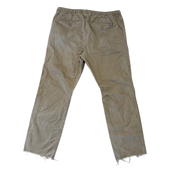 Free world grey distressed  XL jogger pant Size 36 - Picture 3 of 5